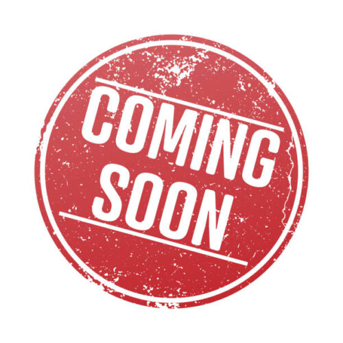 Coming Soon 01 circular red grungy COMING SOON rubber stamp isolated on white, vector illustration